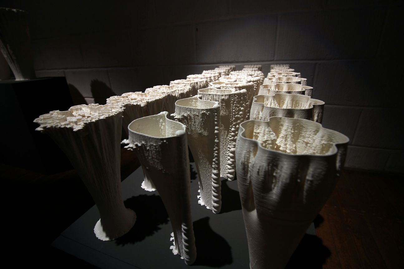 Maquettes in the Art in FLUX exhibition